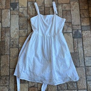 Calypso St Barth White Eyelet Sundress